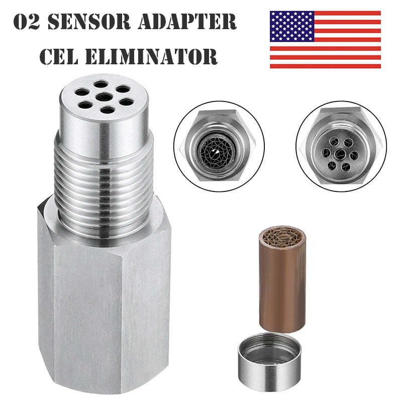 CEL Check Engine Light Adapter CEL Eliminator Mini Catalytic Converter O2 Sensor 