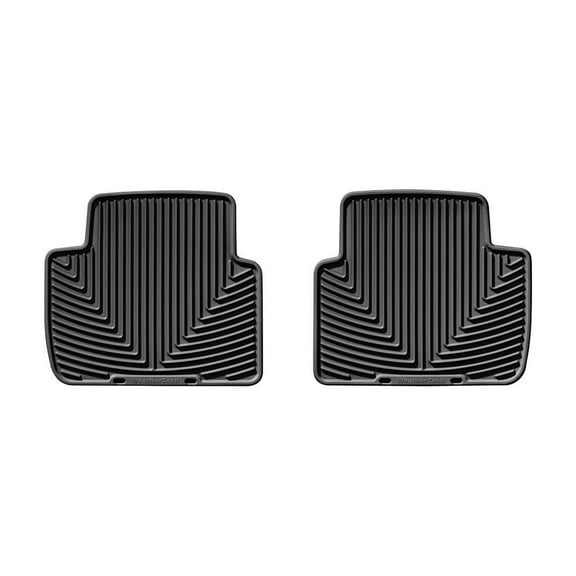 WeatherTech All-Weather Floor Mats compatible with BMW 323i, 325i, 330Ci, 325Ci, 328Ci - 2nd Row, Black