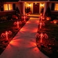 thumbnail image 4 of Cififendec Halloween Solar Bat Skeleton Stake Lights, 26.38", Led Glow Bat Skeleton Pathway Marker Lamp for Yard Lawn Spooky Outdoor Holiday Decor, 4 of 6