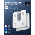 thumbnail image 5 of RENPHO Bluetooth Smart Body Fat Scale with App, High Precision, 13 Key Health Metrics, 440lbs, White, 5 of 12