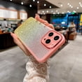 thumbnail image 2 of Compatible with iPhone 14 Pro Case, Glitter Bling Gradient Slim Soft Phone Case, Shockproof Lens Camera Protection Sparkly Shiny Case for Women Girls for iPhone 14 Pro - Pink Yellow, 2 of 6