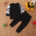 thumbnail image 4 of Mercatoo Kids Boys Camouflage Suit 2 Piece Crewneck Sweatshirts Casual Sweatpants Fall Winter Print Tr𝐚cksuits for Toddler, 4 of 9