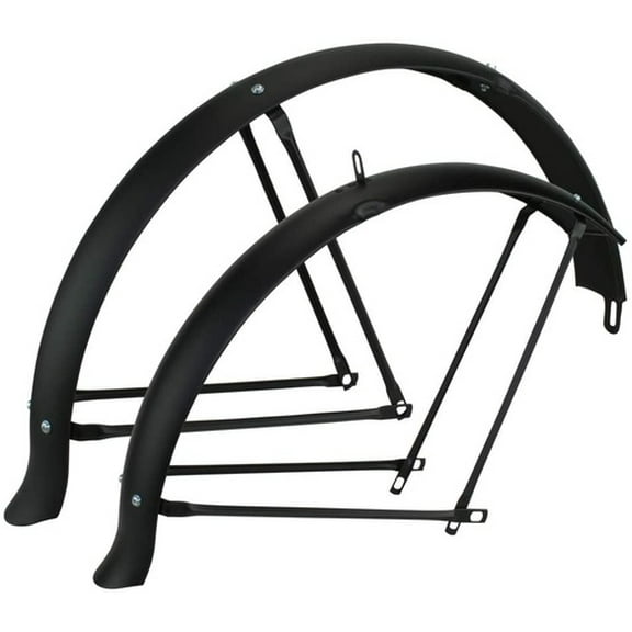 26" Fender Set Flared Standard Balloon 80mm Matte Black