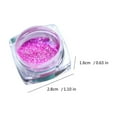 thumbnail image 3 of Coloretto Chromes Nails Powder Mirrour Effect Nails Pigment Manicure Nails Art Decoration Color Shifting Nails Powder, 3 of 9