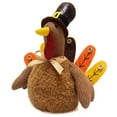 thumbnail image 4 of ETHKIA Thanksgiving Day Cute Decor Turkey Plush Ornaments, Handmade Gobbler Gifts Autumn Harvest Stuffed Turkey Doll Indoor Tabletop Decorations Yellow, 4 of 8