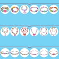 thumbnail image 2 of Juego 150 Piezas Cuentas Bricolaje para Mixtos para Accesorios Fabricación Joyas (Cristal 2), 2 of 5