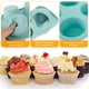 thumbnail image 5 of Jetcloudlive 3 Pzas Molde de Silicona para Muffins Moldes Redondos de Silicona para Hornear de 6 Tazas Bandeja Antiadherente para Muffins de Pastel sin BPA Molde para Muffins Molde de 3 Colores para, 5 of 12
