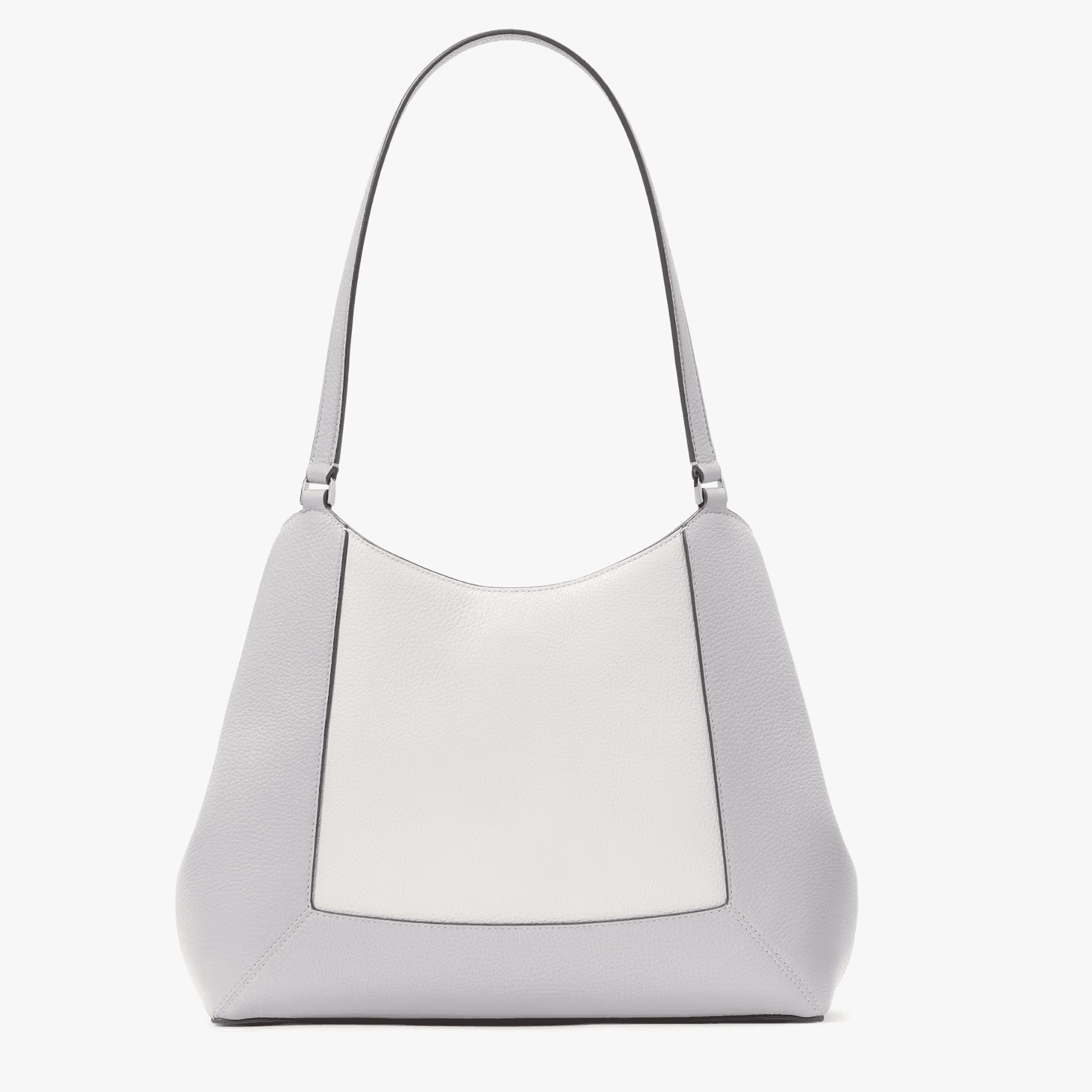 Kate Spade New York Lena Colorblock Large Triple Compartment Shoulder Bag KH439 – Pebbled Leather Tote with Zip & Snap Closure