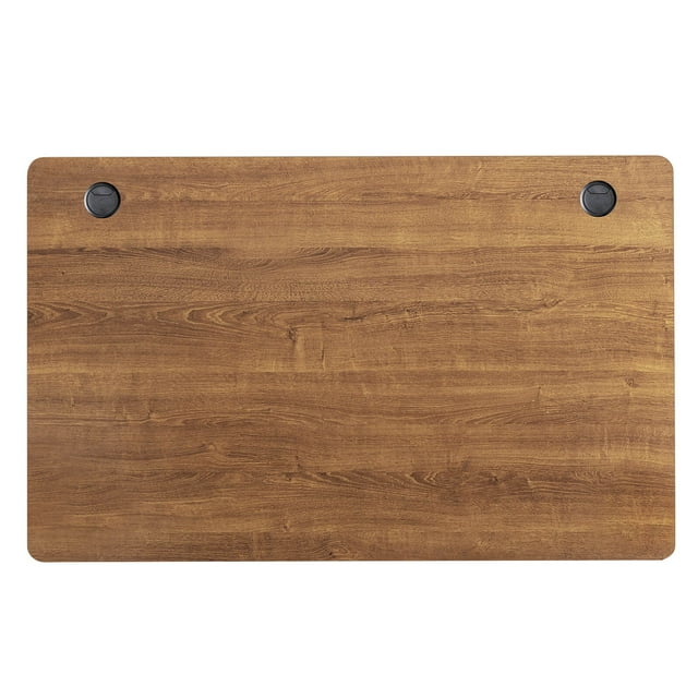 Costway 48" x 30" Universal Tabletop for Standard & Standing Desk Frame Walnut
