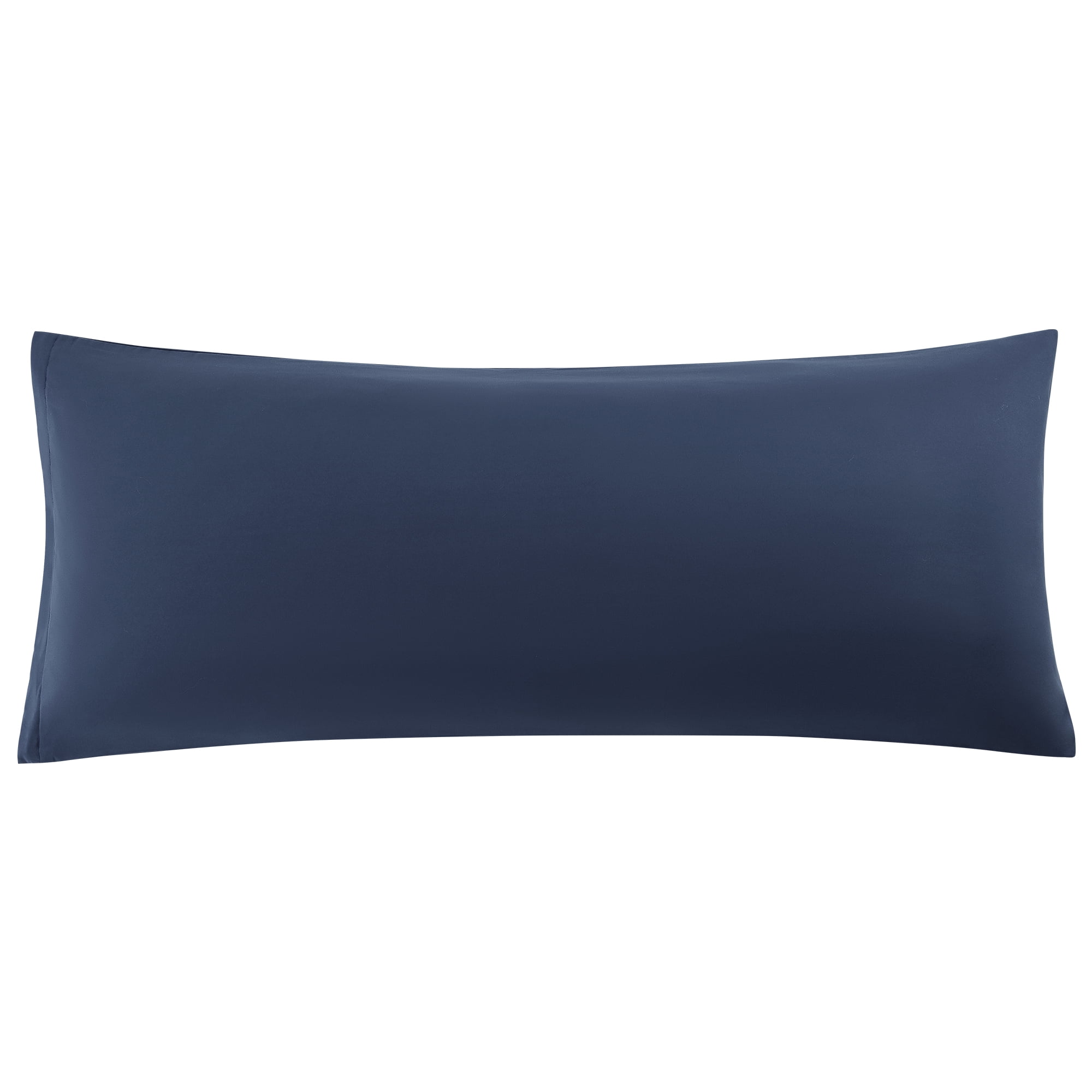 Unique Bargains Pillowcases Zippered Microfiber Body Pillow Cover Navy 20" x 72"