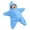 Sky Blue, variant on Takafot Baby Starfish Onesie, Thick Imitation Fleece Starfish Newborn Romper, Infant Footie Jumpsuit Winter Warm Outfits