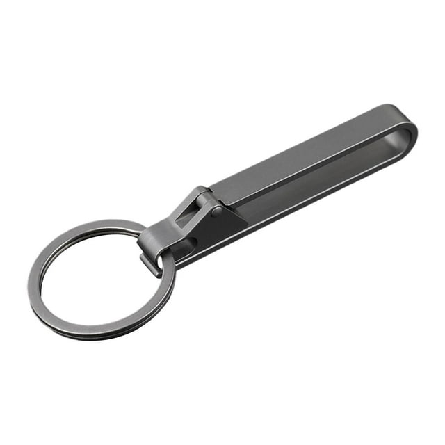 Clip para cinturón, llavero con hebilla para cinturón, llavero resistente, Clip para cinturón, llavero colgante en la cintura, hebilla para llave de con llavero de 25 mm