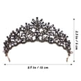 thumbnail image 2 of unbranded Tiaras De Novia En Estilo Con Rhinestones Para Y Eventos Especiales, 2 of 6