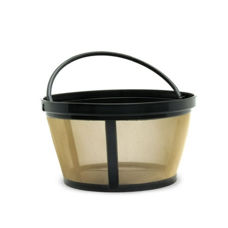 Fresco Basket Shaped Goldtone Coffee Filter 8 12 Cup Walmart Com