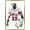 Gold Framed Version, variant on Michael Jordan - Watercolor Wall Poster, 22.375" x 34"