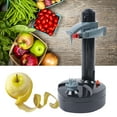 thumbnail image 6 of Electric Peeler Potato Apple Peeling Machine Fruit Vegetable Spiralizer Cutter Automatic Rotating Kitchen Tool (Black), 6 of 10