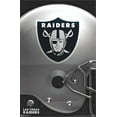 thumbnail image 2 of NFL Las Vegas Raiders – Logo 20 Canvas Wall Poster, 22.375" x 34", 2 of 4