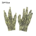 thumbnail image 2 of Guantes De Miedo Para Fiesta De Halloween, Guantes De Pata De Cosplay De Hombre Lobo Cadáver, Accesorios Para Disfraces Yuarrent AP006516-02, 2 of 2