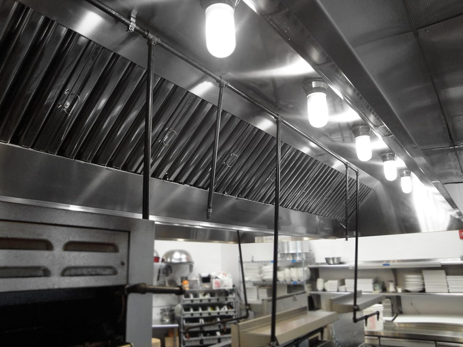 TrueCraftware-Stainless Steel 20" W x 20" H Commercial Kitchen Hood Filter- Restaurant Hood Filters Range Hood Filter Range Hood Baffle Grease Filter Kitchen Exhaust Hoods