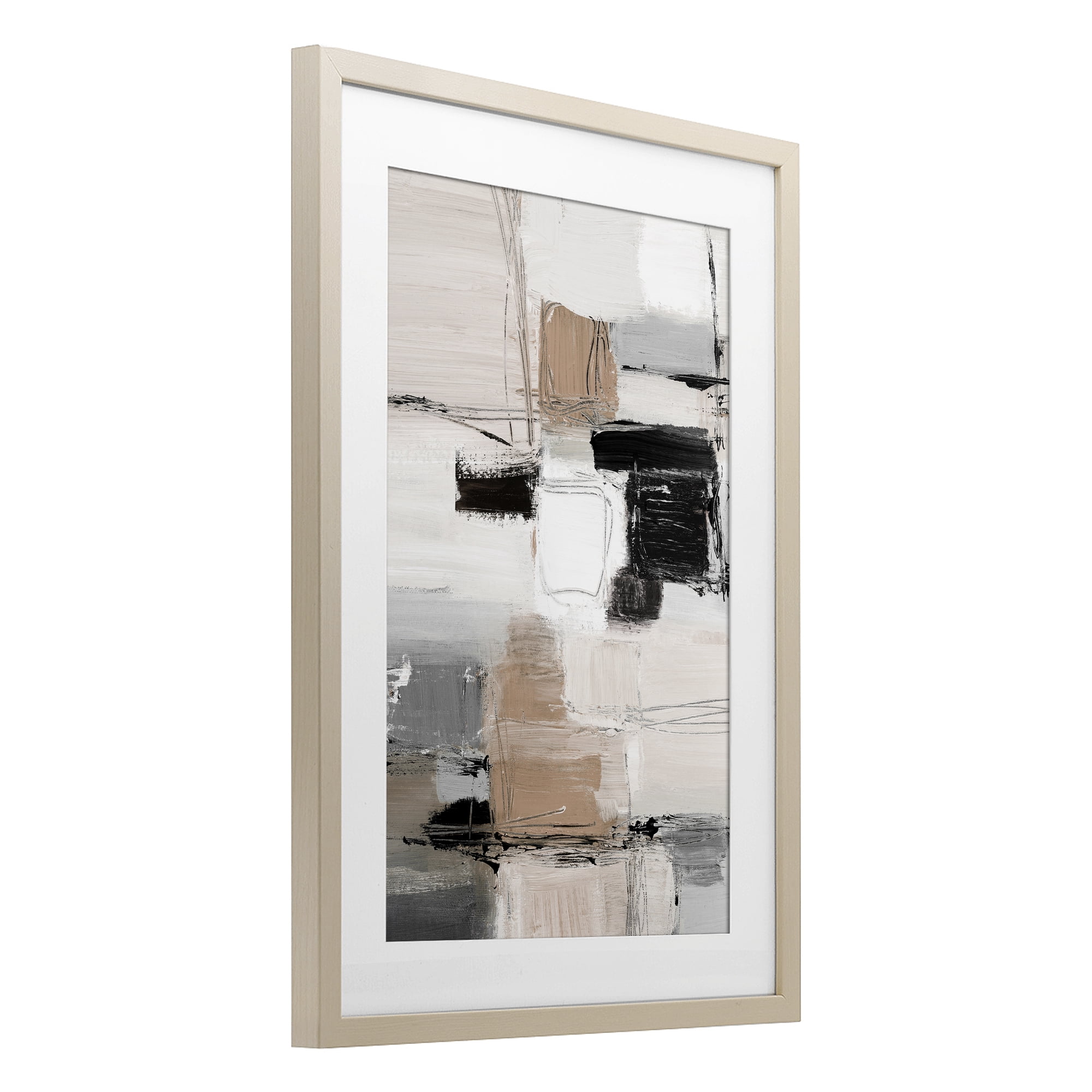 Stupell Industries Contemporary Neutral Variety Birch Framed Print Under Glass, design by Lanie Loreth