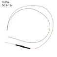 thumbnail image 2 of Uxcell 0603 DC 6-18V Surface Mounted Devices Prewired with Resistor Micro LED Light Emitting Diode White 10 Pack, 2 of 4