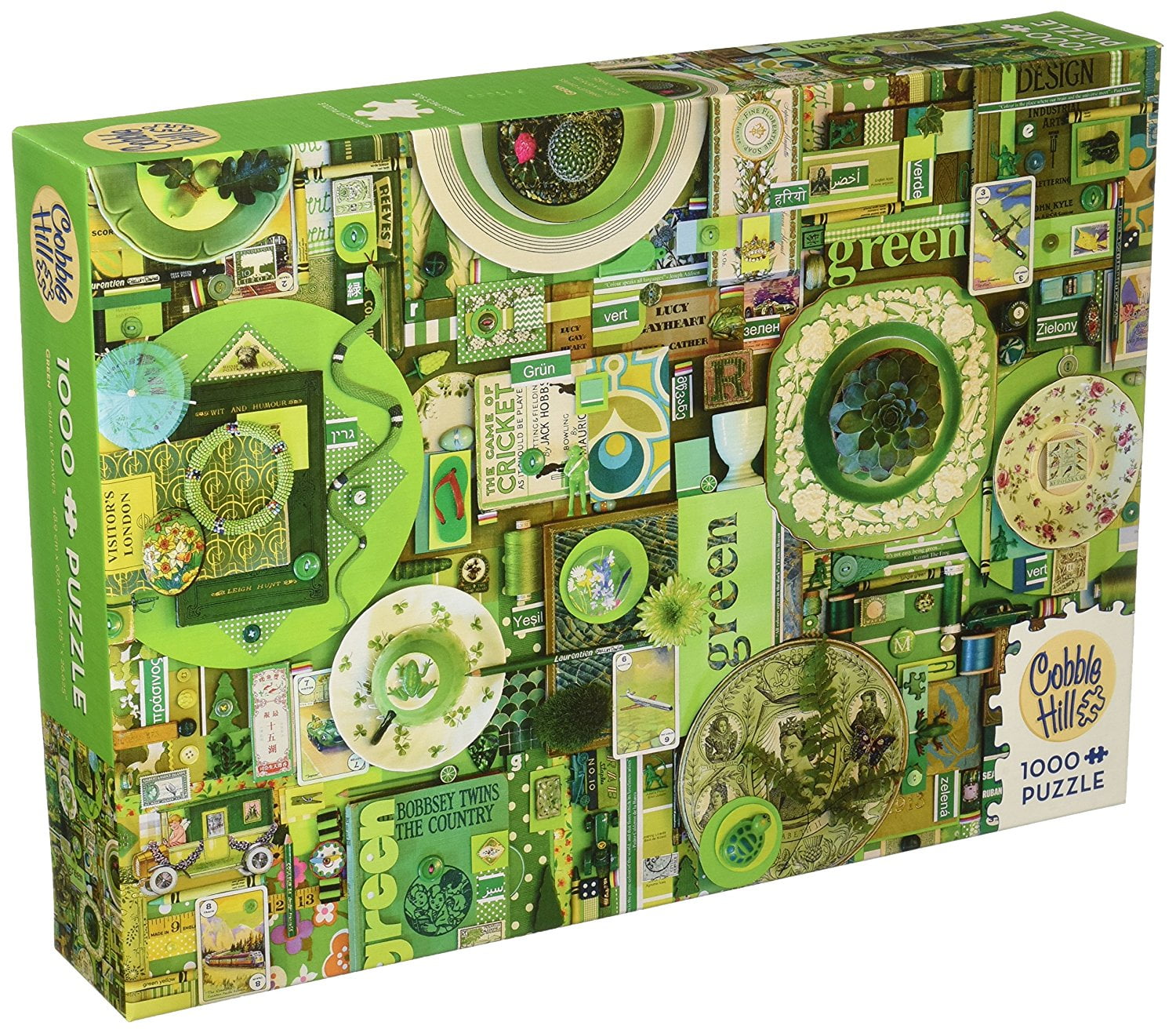 Green Jigsaw Puzzle (1000 Piece), For ages 10 and up ...