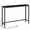 Black, variant on Narrow Console Table with Power Outlets, 44.9-Inch Sofa Table, Slim Behind Couch Table, Entryway Display Shelf, for Living Room, Foyer, Hallway, Rustic Brown and Black