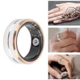 thumbnail image 1 of Smart Ring Health Tracker, Smart Health Ring Lightweight  for Gym Inner Diameter 17.3mm/0.68in,Inner Diameter 20.6mm/0.81in, 1 of 7