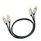 thumbnail image 5 of Cable de audio estéreo, cable de audio 2RCA Cable de audio macho Cable RCA Aspecto llamativo, 5 of 8