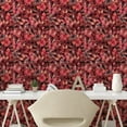 thumbnail image 2 of Ambesonne Butterfly Peel & Stick Wallpaper for Home, Butterflies Cluster Print, 13"x100", Coral Pale Ruby and Burgundy, 2 of 5