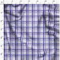 thumbnail image 3 of Soimoi Blue Moss Georgette Fabric Gingham Check Printed Craft Fabric by the Yard 42 Inch Wide, 3 of 5