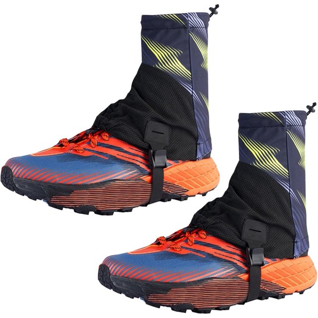 Outdoor Trail Gaiters Low Ankle Gaters Protective Breathable Sand Prevention for Running Hiking Trail Racings