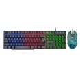 thumbnail image 1 of T13 3pcs / Set Teclado con cable USB 2400DPI Ratones Mouse Pad Combos Kit (Negro) Tmvgtek Para Estrenar, 1 of 9
