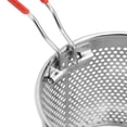 thumbnail image 5 of LAZIOEGR 304 Stainless Steel 10" Deep Fryer Pot – with Strainer Basket, Lid & Anti-Burn Handle, Versatile for Frying & Boiling, 5 of 11