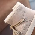 thumbnail image 4 of Quealent Toddler Girl Snow Boots Winter Warm Outdoor Outdoor Boots (Toddler/Little Kids/Kid) Beige for Size 8, 4 of 9