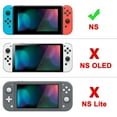 thumbnail image 2 of XIHAMA PlayVital Back Cover for Nintendo Switch Console, Handheld Controller Separable Protector Hard Shell for NS Joycon, Customized Dockable Protective Case for Nintendo Switch, 2 of 9