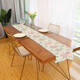 thumbnail image 2 of Yayeee Table Runner 70 inches Long Home Kitchen Dinning Party Decoration, Light Pink Geometric, 2 of 7