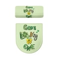 thumbnail image 4 of HELLHERO Toilet Cover Set, Universal Soft Easy to Clean, Adds Holiday Charm Stretch Adjustable, St. Patrick's Day, 4 of 7