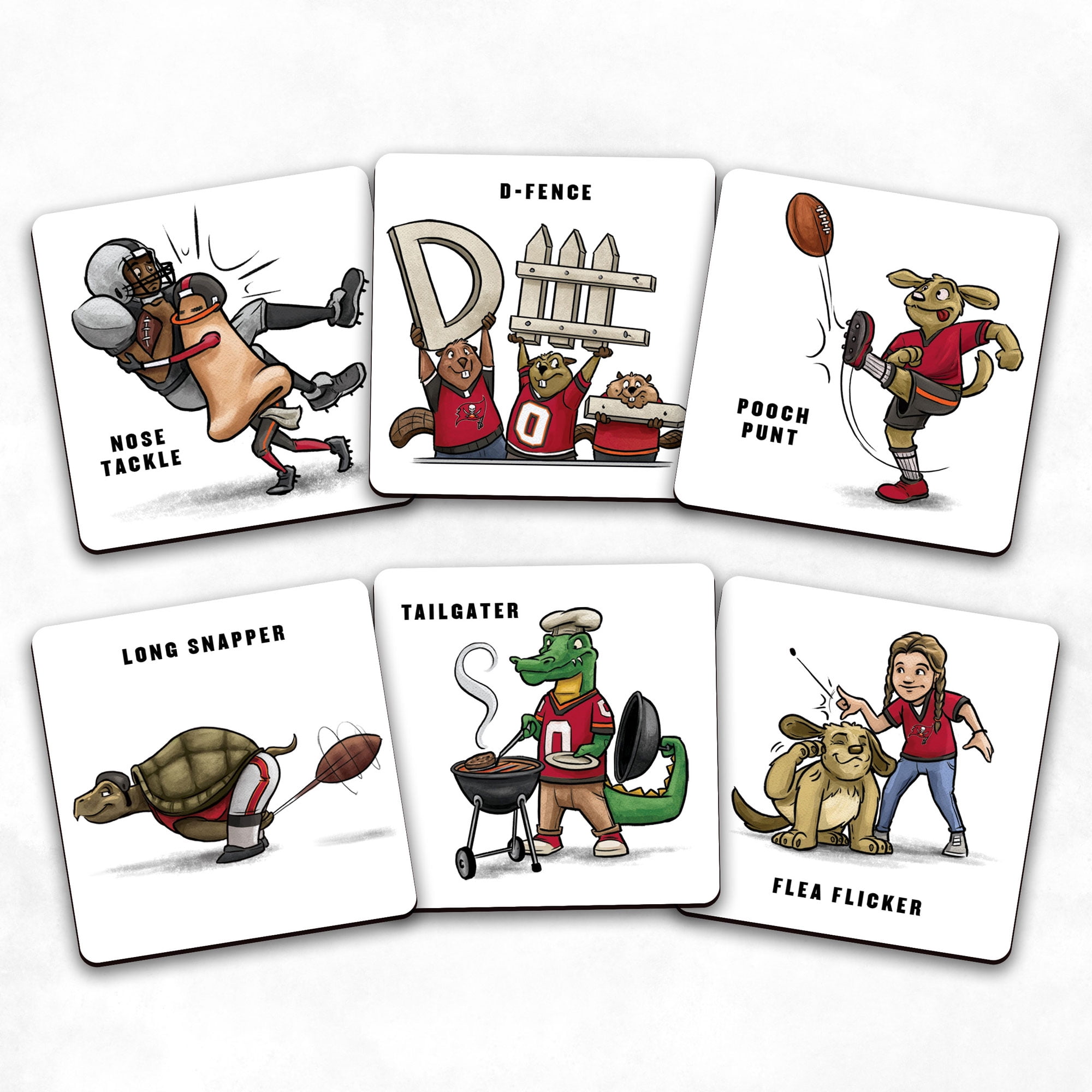 YouTheFan NFL Tampa Bay Buccaneers Memory Match Game