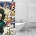 thumbnail image 6 of Anime Mha My Hero Academia Shower Curtain Bathroom Decor Polyester Waterproof Bath Curtains With Hooks 60x72 Inches, 6 of 8