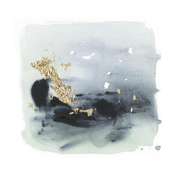 Art.com Cerulean & Gold II Art Print, 24" x 24"