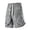 Grey, variant on Casual Shorts For Everyday Wear with Solid Color and Studs Straight Leg Summer Bottoms for Daily Comfort and Casual Outings, M, Black