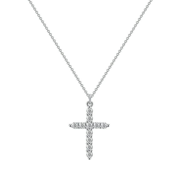 Divine Crosses Pendant Necklace Jewelry Stylish Crucifix Neckchain Adornments