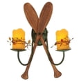 thumbnail image 5 of Meyda Tiffany 2 Light Paddle Wall Sconce, 5 of 5