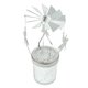 thumbnail image 1 of FENGGUIQU Portavelas Rotatorio Plateado Ideal Para Decorar Eventos Especiales, 1 of 7