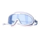 thumbnail image 2 of Gafas de natación Marco grande HD antiempaña, protección impermeable para los ojos • Lentes inquebrantables • Sellado de silicona suave • Correa ajustable • Azul • Equipo para piscina, 2 of 3