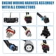 thumbnail image 5 of Juego de Arnés de Cableado de Motor Unique Bargains para Chevy GMC Cadillac Hummer Negro, 5 of 7