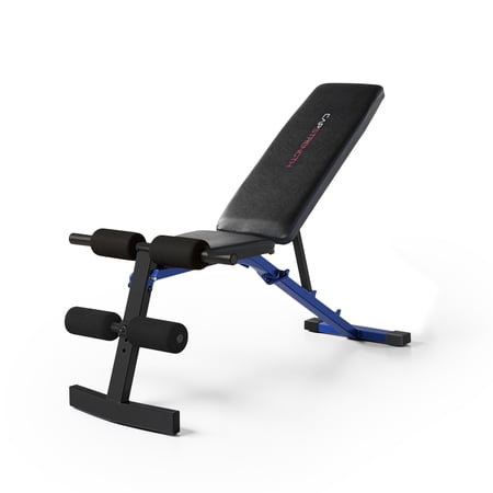 CAP Strength Adjustable FID Weight Bench (600 lb Weight Capacity), Blue