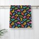 thumbnail image 5 of Balery Colorful Geometric Dog Toalla de Microfibra Premium con Estampado – 27.5x16 pulgadas, Alta Absorción, Suave y Aterciopelada, Secado Rápido, 5 of 6