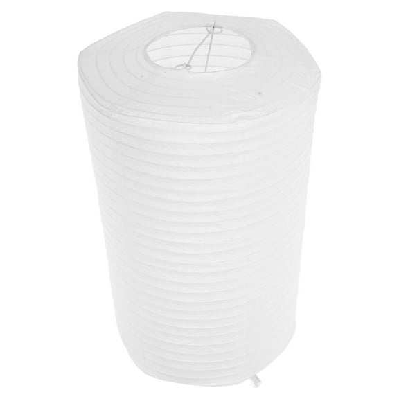 TABLZONE Rice Paper Floor Lamp White Paper Lantern 1Pack Warm Lighting for Bedroom and Living Room